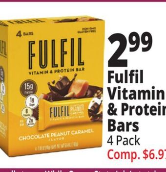 Ocean State Job Lot Fulfil vitamin & protein bars offer