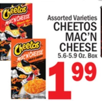 C Town Cheetos mac'n cheese offer
