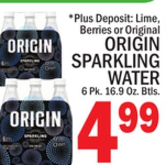 C Town Origin sparkling water offer