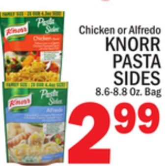 C Town Knorr pasta sides offer