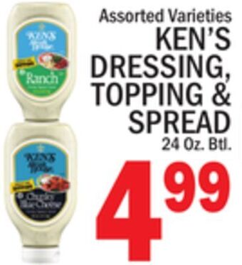 C Town Ken's dressing, topping & spread offer