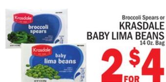 C Town Krasdale baby lima beans offer