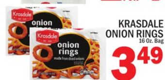 C Town Krasdale onion rings offer