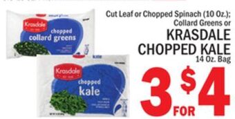 C Town Krasdale chopped kale offer