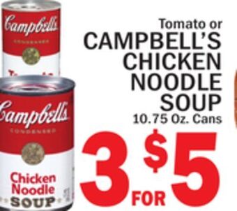 C Town Campbell's chicken noodle soup offer