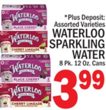 C Town Waterloo sparkling water offer