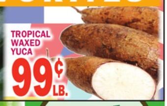 C Town Tropical waxed yuca offer