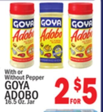 C Town Goya adobo offer