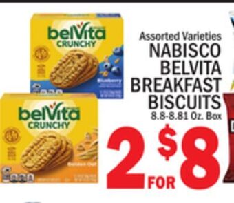 C Town Nabisco belvita breakfast biscuits offer
