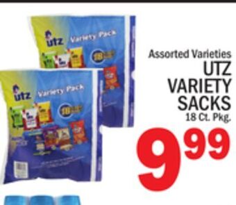C Town Utz variety sacks offer