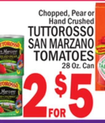 C Town Tuttorosso san marzano tomatoes offer
