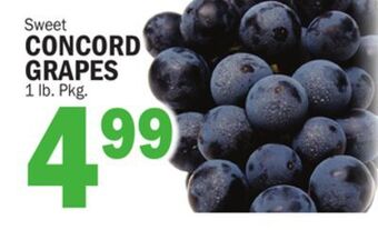 C Town Concord grapes offer