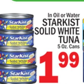C Town Starkist solid white tuna offer