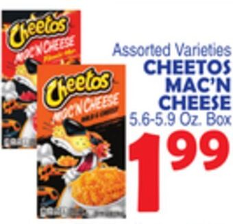 Bravo Supermarkets Cheetos mac'n cheese offer