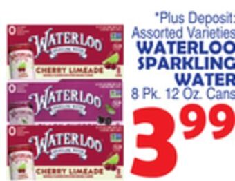 Bravo Supermarkets Waterloo sparkling water offer