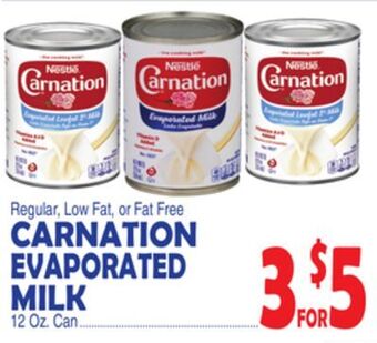 Bravo Supermarkets Carnation evaporated milk offer