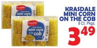 Bravo Supermarkets Krasdale mini corn on the cob offer