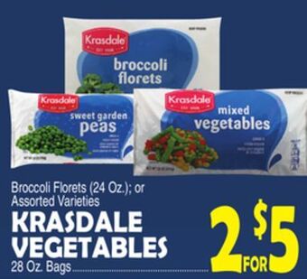 Bravo Supermarkets Krasdale vegetables offer