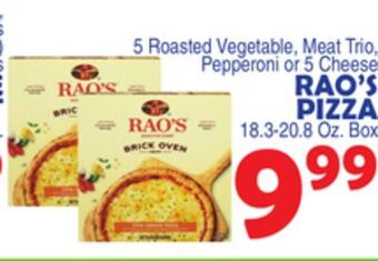 Bravo Supermarkets Rao's pizza offer
