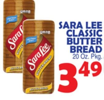 Bravo Supermarkets Sara lee classic butter bread offer
