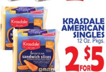 Bravo Supermarkets Krasdale american singles offer