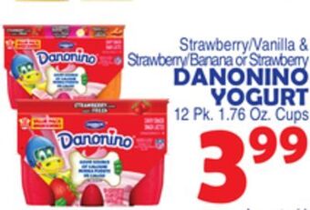 Bravo Supermarkets Danonino yogurt offer