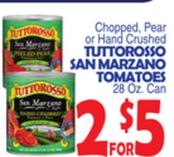 Bravo Supermarkets Tuttorosso san marzano tomatoes offer