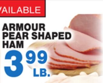 Bravo Supermarkets Armour pear shaped ham offer