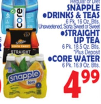 Bravo Supermarkets Snapple offer