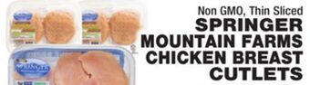 Bravo Supermarkets Mountain farms chicken breast cutlets offer