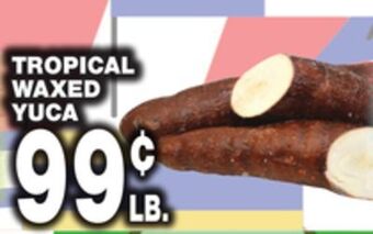 Bravo Supermarkets Tropical waxed yuca offer