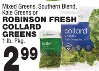 Bravo Supermarkets Robinson fresh collard greens offer