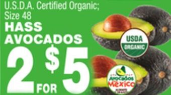 Bravo Supermarkets Hass avocados offer