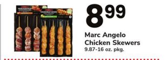 ACME Marc angelo chicken skewers offer