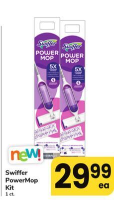 ACME Swiffer powermop kit offer