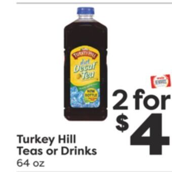 Weis Markets Turkey hill teas or drinks offer