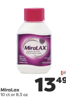 Weis Markets Miralax offer