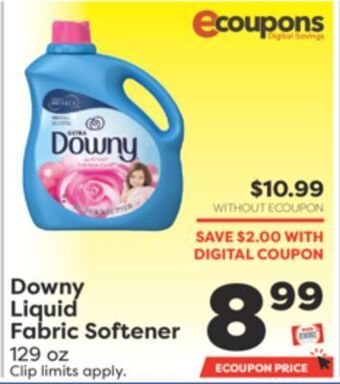 Weis Markets Downy liquid fabric softener offer