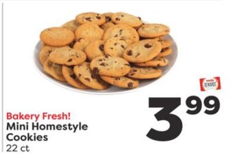 Weis Markets Mini homestyle cookies offer