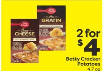 Weis Markets Betty crocker potatoes offer