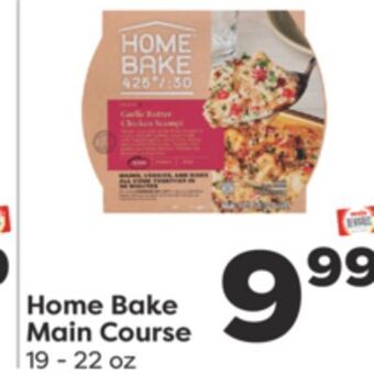 Weis Markets Home bake main course offer