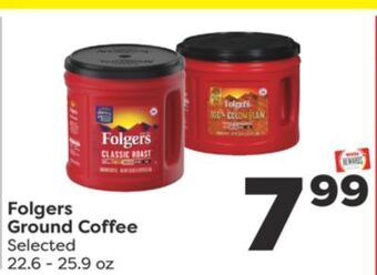 Weis Markets Folgers ground coffee offer