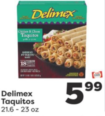 Weis Markets Delimex taquitos offer