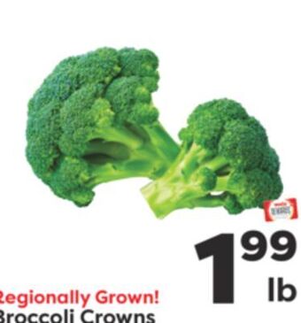 Weis Markets Broccoli crowns offer
