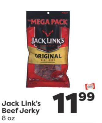 Weis Markets Jack link's beef jerky offer