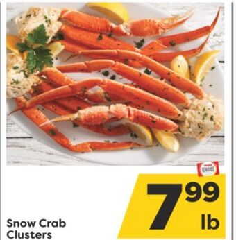 Weis Markets Snow crab clusters offer