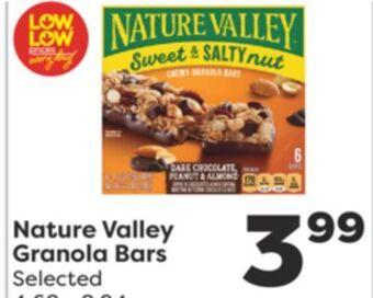 Weis Markets Nature valley granola bars offer