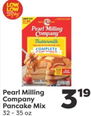 Weis Markets Pearl milling company pancake mix offer