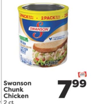 Weis Markets Swanson chunk chicken offer