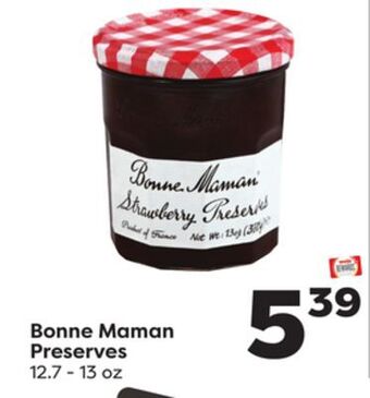 Weis Markets Bonne maman preserves offer